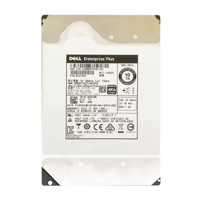 Hitachi 0F27441 | 10TB 7200RPM SAS 12Gb/s 3.5-Inch Internal Hard Drive Refurbished -  refurbished available on Gotodirect
