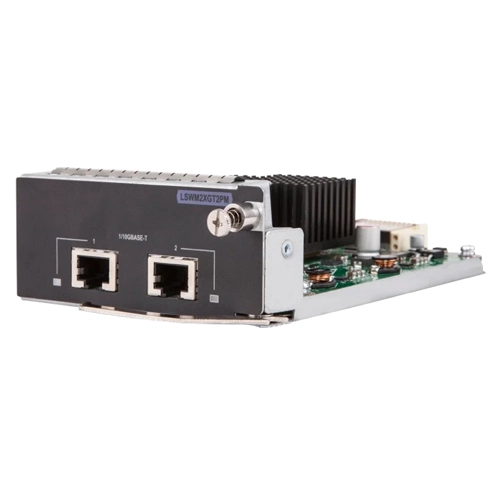 HP JH156A | 5130/5510 10GBASE-T 2-port Module Refurbished - Hewlett-Packard (ou HP en abrégé) refurbished available on Gotodirect