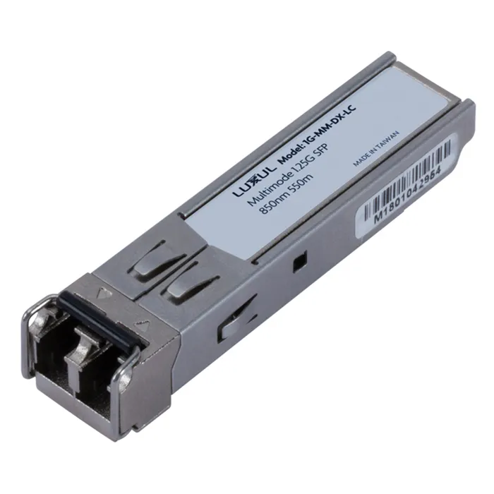 Luxul 1G-MM-DX-LC | 1Gb/s Multi-mode Fiber 550M 850nm SFP Transceiver Module Refurbished -  refurbished available on Gotodirect