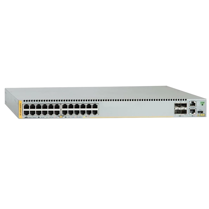 Allied Telesis AT-X930-28GPX-901 | x930 Series 24 x 10/100/1000Base-T RJ-45 PoE+ and 4 x 10GbE SFP+ Ports Layer 3 Managed Stackable Gigabit Ethernet Network Switch Refurbished -  refurbished available on Gotodirect