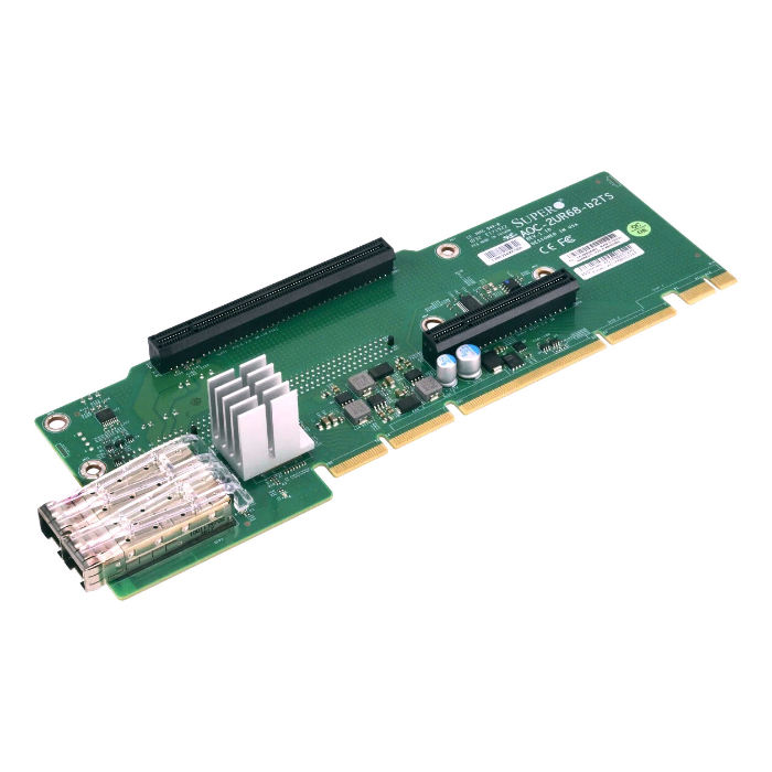 Supermicro AOC-2UR68-B2TS | 2-Ports 25GbE SFP28 2U Ultra Riser 2x PCI Express 4.0 x16 Riser Card Refurbished -  refurbished available on Gotodirect