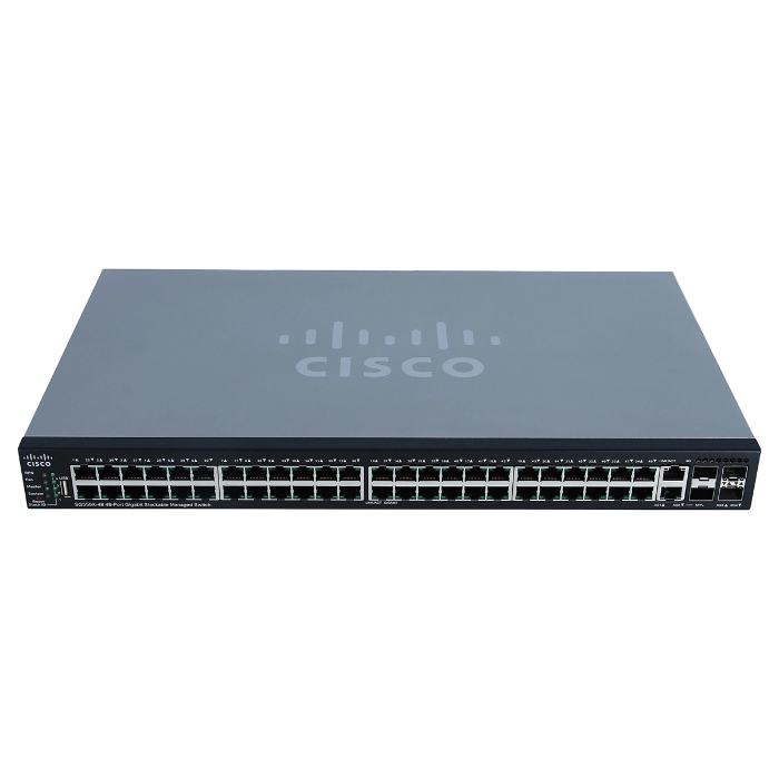 Cisco SG550X-48-K9-NA-RF | Small Business 550X Series SG550X-48 48 x Ports 10/100/1000Base-T + 2 x Ports 10GBase-T Combo SFP+ + 2 x Ports SFP+ Stackable Rack-mountable Layer 3 Managed Gigabit Ethernet Network Switch Refurbished - Cisco Systems Inc. refurbished available on Gotodirect