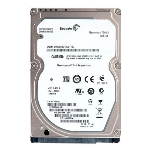 Seagate ST9500420AS | Momentus 7200.4 Series 500GB 7200RPM SATA 3Gb/s 16MB Cache (CE) 2.5-Inch Hard Drive Refurbished - Seagate refurbished available on Gotodirect