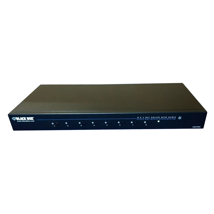 Buy Black Box AVSW-DVI8X1 | 8 x 1 DVI Switch with Audio Refurbished - $405.83 Black Box AVSW-DVI8X1 | 8 x 1 DVI Switch with Audio Refurbished - refurbished available on Gotodirect