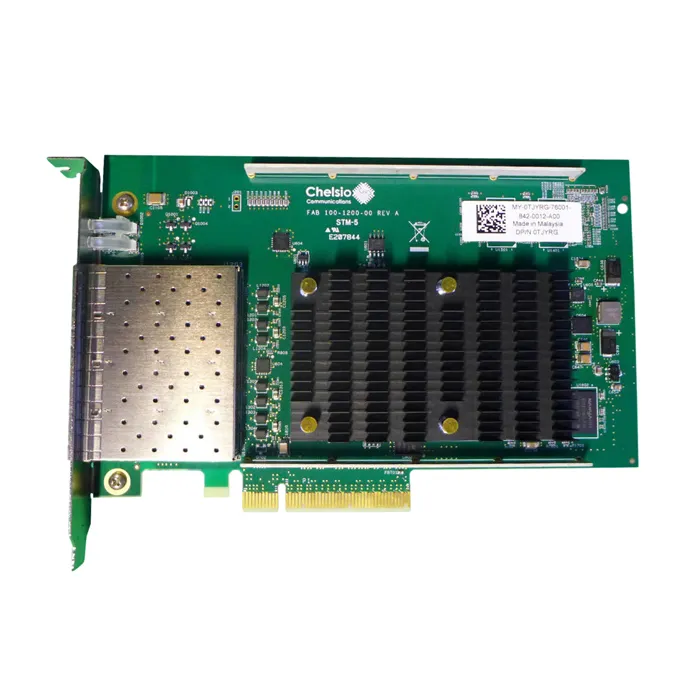 Dell 0TJYRG | T540-Cr Quad-Ports 10Gb/s Gigabit Ethernet PCI Express X8 Unified Wire Network Adapter Refurbished - Dell refurbished available on Gotodirect