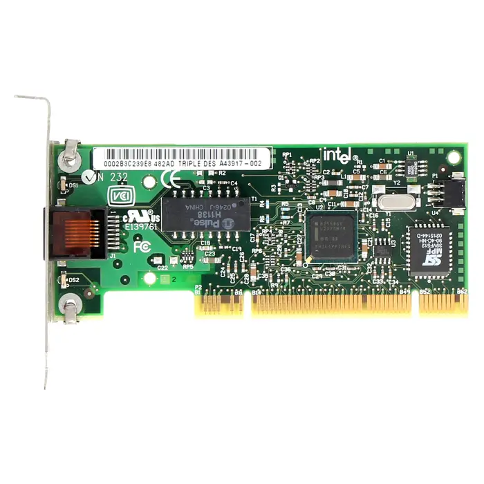 Buy Intel A43917-002 | PRO/100 S Single-Port RJ-45 100Mbps 10Base-T/100Base-TX Fast Ethernet PCI Server Network Adapter Refurbished - $147.81 Intel A43917-002 | PRO/100 S Single-Port RJ-45 100Mbps 10Base-T/100Base-TX Fast Ethernet PCI Server Network Adapter Refurbished - Intel refurbished available on Gotodirect