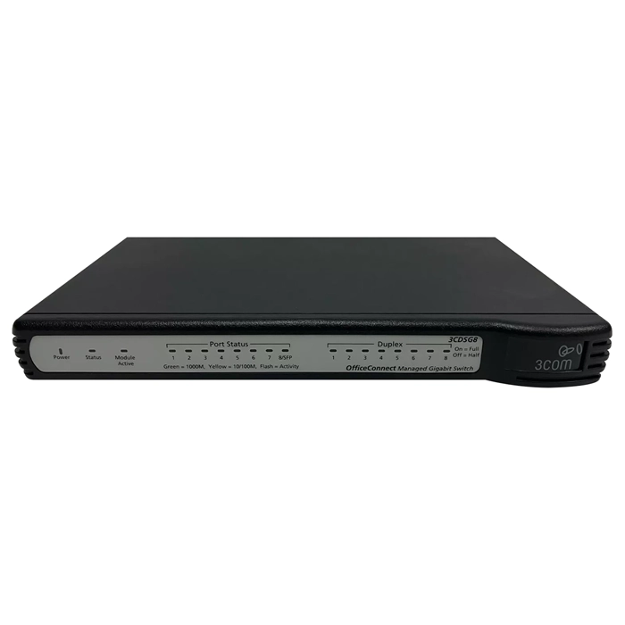HP JD865A#ABA | V1900-8G Ethernet Switch 8-Port 1 Slot8 10/100/1000Base-T 1 x SFP (mini-GBIC) Refurbished - Hewlett-Packard (ou HP en abrégé) refurbished available on Gotodirect