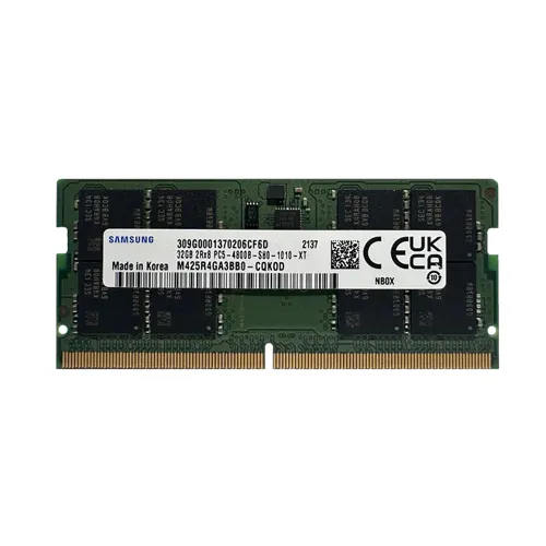 Samsung M425R4GA3BB0-CQKOD | 32GB DDR5-4800MHz PC5-38400 Non-ECC Unbuffered SODIMM CL40 2Rx8 1.1V 262-Pin Memory Module Refurbished - Samsung refurbished available on Gotodirect