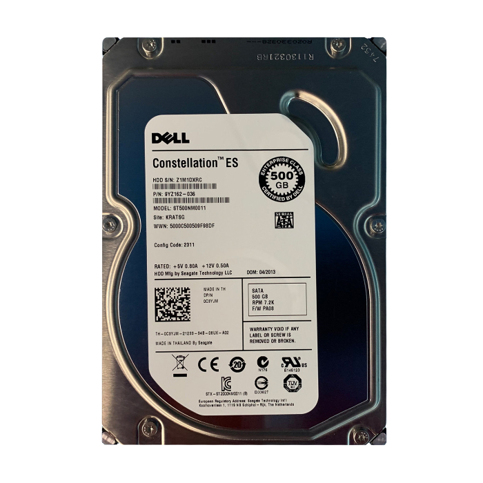 Seagate 9YZ162-036 | Constellation ES Series 500GB 7200RPM SATA 6Gb/s 64MB Cache (512) 3.5-Inch Hard Drive Refurbished - Seagate refurbished available on Gotodirect