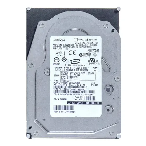 Dell 0DM426 | 73GB 15000RPM SAS 3Gb/s 8MB Cache 3.5-Inch Hard Drive Refurbished - Dell refurbished available on Gotodirect