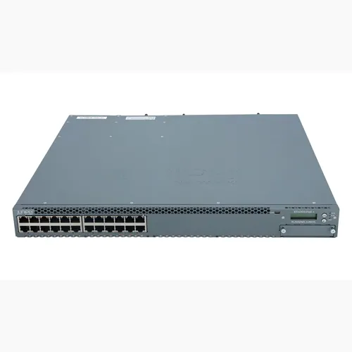 Juniper EX4300-24P | EX4300 Series 24 x Ports PoE 10/100/1000Base-T + 4 x QSFP+ Ports Layer 3 Managed 1U Rack-mountable Gigabit Ethernet Network Switch Refurbished -  refurbished available on Gotodirect