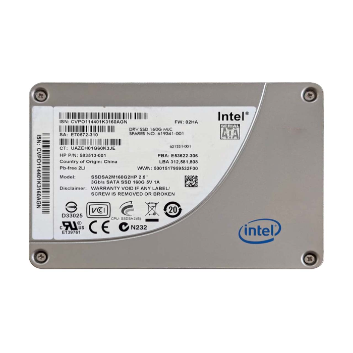 Buy Intel SSDSA2M160G2HP | 320 160GB Multi-Level Cell SATA 3Gb/s 2.5-Inch Solid State Drive Refurbished - $351.67 Intel SSDSA2M160G2HP | 320 160GB Multi-Level Cell SATA 3Gb/s 2.5-Inch Solid State Drive Refurbished - Intel refurbished available on Gotodirect