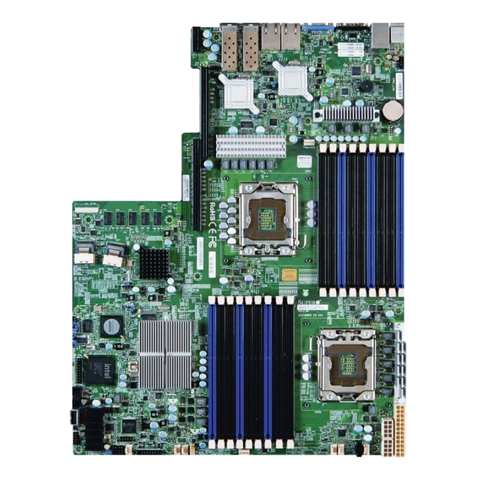 Supermicro X8DTU-6TF+ | Dual Socket LGA 1366 Intel 5520 Chipset Intel Xeon 5600/5500 Series Processors Support DDR3 18x DIMM 6x SATA2 3.0Gb/s Propri Refurbished -  refurbished available on Gotodirect