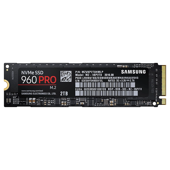 Samsung MZ-V6P2T0 | 960 PRO Series 2TB M.2 2280 PCI Express NVMe 3.0x4 Multi-Level Cell Solid State Drive Refurbished - Samsung refurbished available on Gotodirect