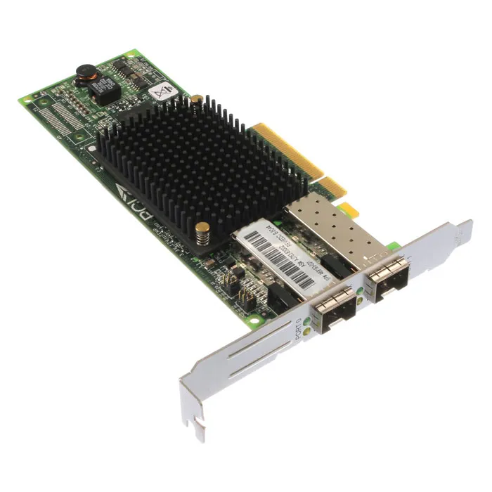 HP AJ763-63003 | Storageworks 82E Dual-Ports LC 8.5Gb/s Fibre Channel PCI Express 2.0 x4 / PCI Express x8 Host Bus Network Adapter Refurbished - Hewlett-Packard (ou HP en abrégé) refurbished available on Gotodirect