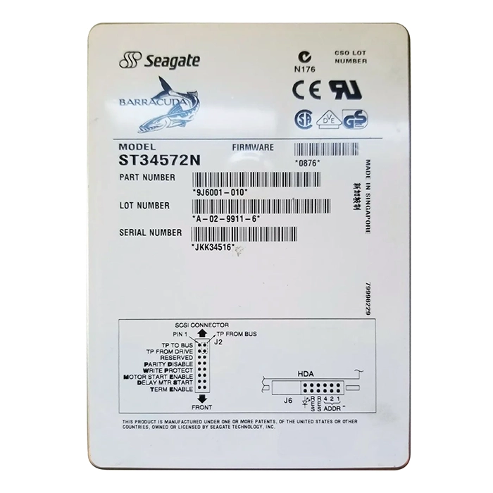 Buy Seagate 9J6001-010 | BarraCuda 4XL 4.5GB 7200RPM Ultra SCSI 50-Pin 512KB Cache 3.5-inch Hard Drive Refurbished - $453.55 Seagate 9J6001-010 | BarraCuda 4XL 4.5GB 7200RPM Ultra SCSI 50-Pin 512KB Cache 3.5-inch Hard Drive Refurbished - Seagate refurbished available on Gotodirect