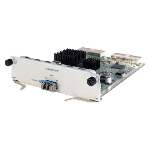 HP JC168-61001 | FlexNetwork 6600 1 x Port 10GbE XFP HIM Router Expansion Module Refurbished - Hewlett-Packard (ou HP en abrégé) refurbished available on Gotodirect