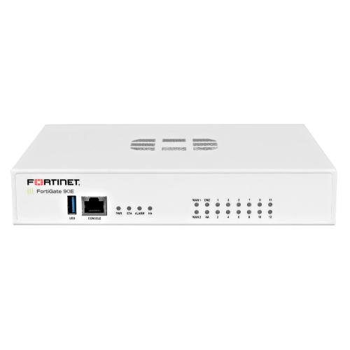 Fortinet FG-90E | FortiGate 90E Series 2 x Ports 1000Base-T WAN + 1 x Port DMZ + 1 x Port HA + 12 x Ports 1000Base-T Network Security Firewall Refurbished - Fortinet refurbished available on Gotodirect