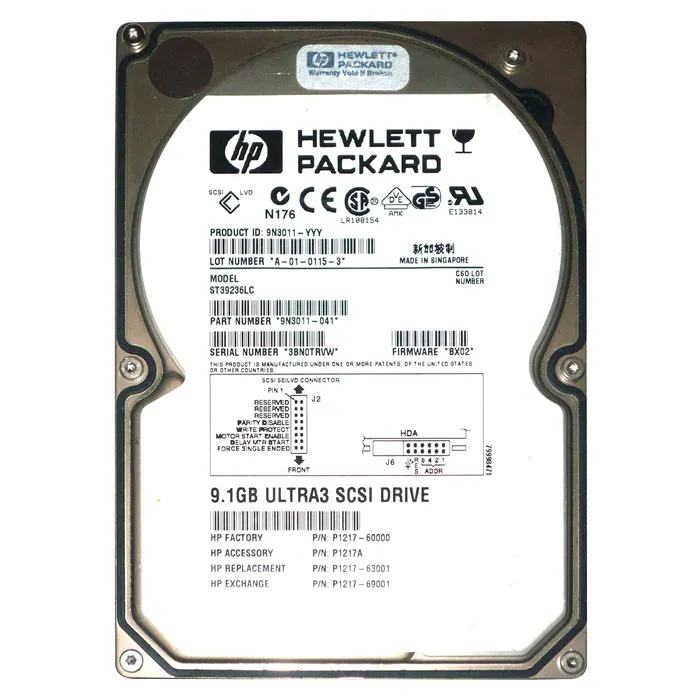 Seagate 9N3011-041 | BarraCuda 18XL Series 9.1GB 7200RPM Wide Ultra2 SCSI 1MB Cache (CE) 80-Pin 3.5-Inch Hard Drive Refurbished - Seagate refurbished available on Gotodirect