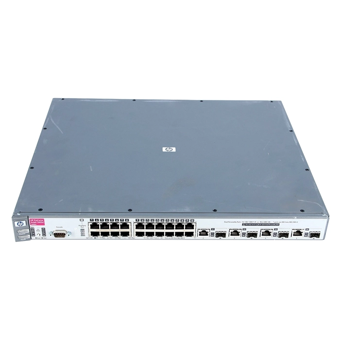 HP J4905-61101 | ProCurve 3400CL Series 3400CL-24G 20 x RJ-45 Ports 10/100/1000Base-T + 4 x Dual Personality RJ-45/SFP (mini-GBIC) Ports Layer 3 Managed Rack-mountable Gigabit Ethernet Network Switch Refurbished - Hewlett-Packard (ou HP en abrégé) refurbished available on Gotodirect
