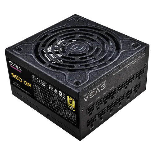 EVGA 220-GA-0850-X1 | SuperNOVA 850 GA 850-Watts 100-240V AC 10-5A 50-60Hz Fully Modular Eco Mode 24-Pin ATX Power Supply Refurbished - EVGA refurbished available on Gotodirect