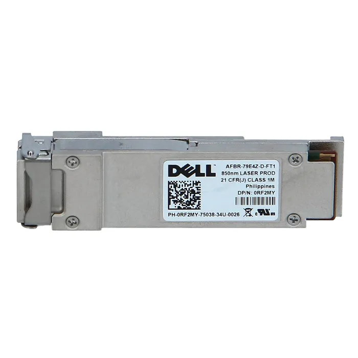 Dell AFBR-79E4Z-D-FT1 | 40Gb/s 40GBase-SR Multi-Mode Fibre 850nm MPO Connector QSFP+ Transceiver Module Refurbished - Dell refurbished available on Gotodirect