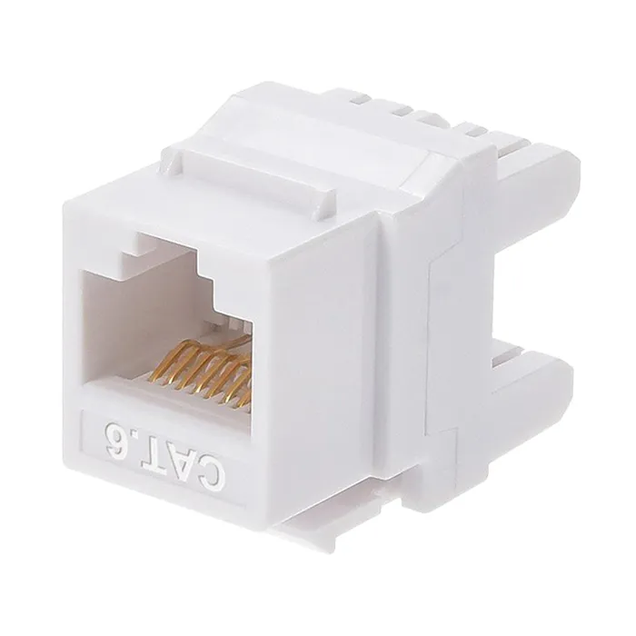 Buy Monoprice 15695 | Cat6 Punch Down Short Body 180-Degree Keystone Jack for 22-24AWG Solid Wire White Refurbished - $52.27 Monoprice 15695 | Cat6 Punch Down Short Body 180-Degree Keystone Jack for 22-24AWG Solid Wire White Refurbished - refurbished available on Gotodirect
