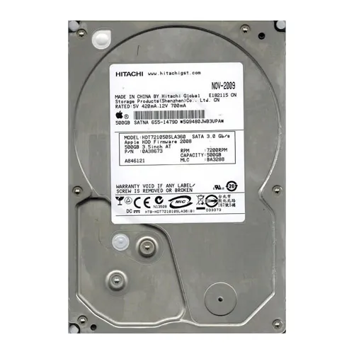 Buy Hitachi HDT721050SLA360 | Deskstar 7K1000.B Series 500GB 7200RPM SATA 3Gb/s 16MB Cache 3.5-inch Hard Drive Refurbished - $171.76 Hitachi HDT721050SLA360 | Deskstar 7K1000.B Series 500GB 7200RPM SATA 3Gb/s 16MB Cache 3.5-inch Hard Drive Refurbished - refurbished available on Gotodirect
