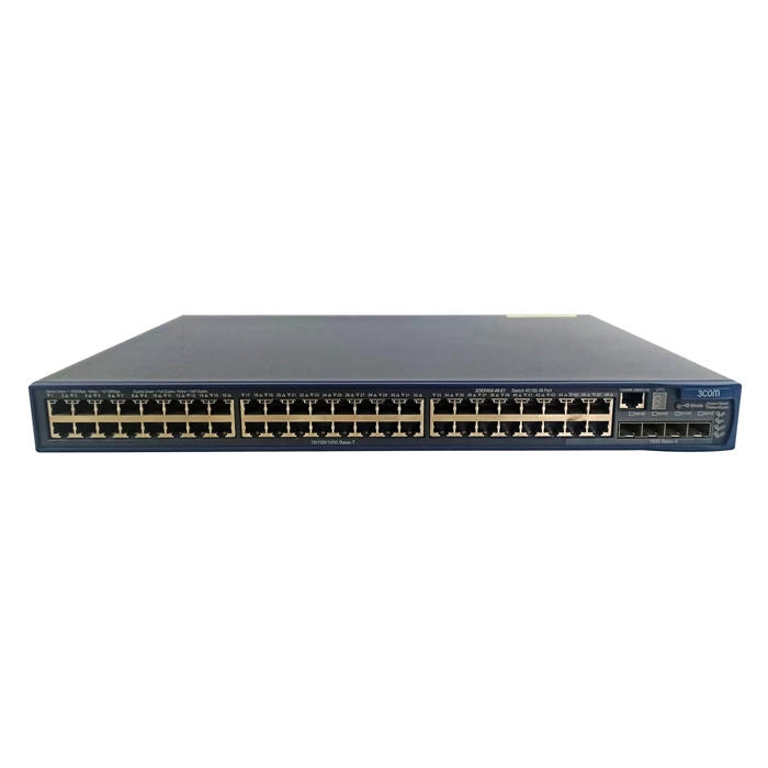 3Com 3CRS45G-48-91-ME | 4510G 48-Port 48-Port 6 Slot 48 10/100/1000Base-T 4 x SFP (mini-GBIC) 2 x Expansion Slot Layer 3 Switch Refurbished -  refurbished available on Gotodirect