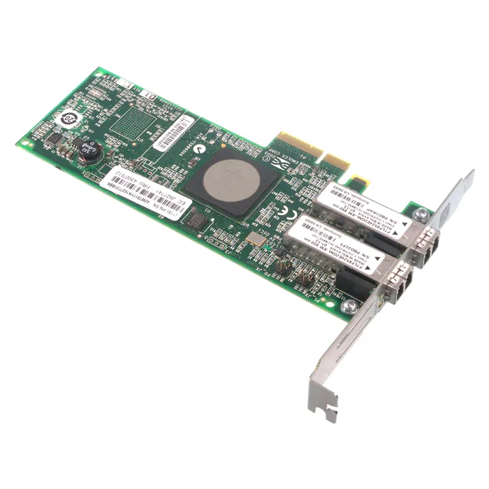 Fujitsu LPE11002LM4FSC | Emulex LightPulse Dual-Ports LC 4Gb/s Fibre Channel PCI Express x4 Low Profile Host Bus Network Adapter Refurbished - Fujitsu refurbished available on Gotodirect