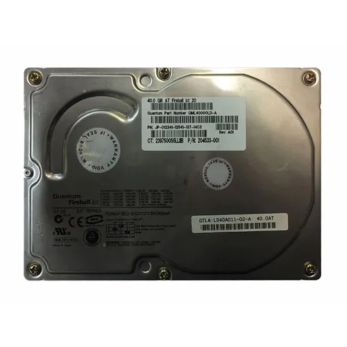 Compaq 204533-001 | 40GB 5400RPM IDE 3.5-Inch Hard Drive Refurbished -  refurbished available on Gotodirect