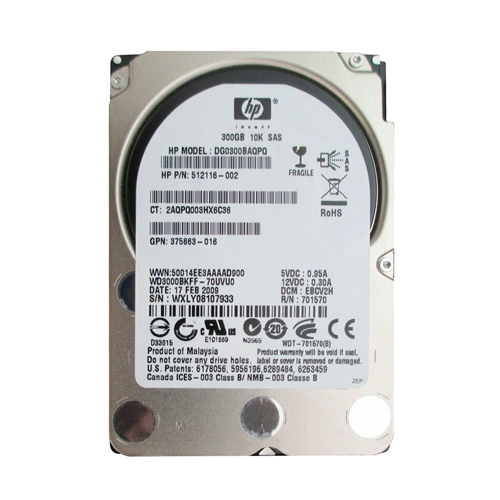 Buy HP DG0300BAQPQ | 300GB 10000RPM SAS 3Gb/s SFF Hot-Pluggable Dual Port 2.5-inch Hard Drive for Gen1 to Gen7 ProLiant Server Refurbished - $102.59 HP DG0300BAQPQ | 300GB 10000RPM SAS 3Gb/s SFF Hot-Pluggable Dual Port 2.5-inch Hard Drive for Gen1 to Gen7 ProLiant Server Refurbished - Hewlett-Packard (ou HP en abrégé) refurbished available on Gotodirect