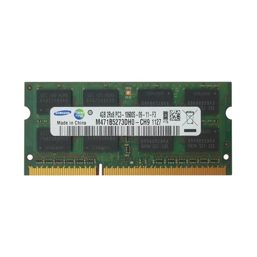 Samsung M471B5273DH0-CH9 | 4GB DDR3-1333MHz PC3-10600 Non-ECC Unbuffered SODIMM CL9 2Rx8 1.5V 204-Pin Memory Module Refurbished - Samsung refurbished available on Gotodirect