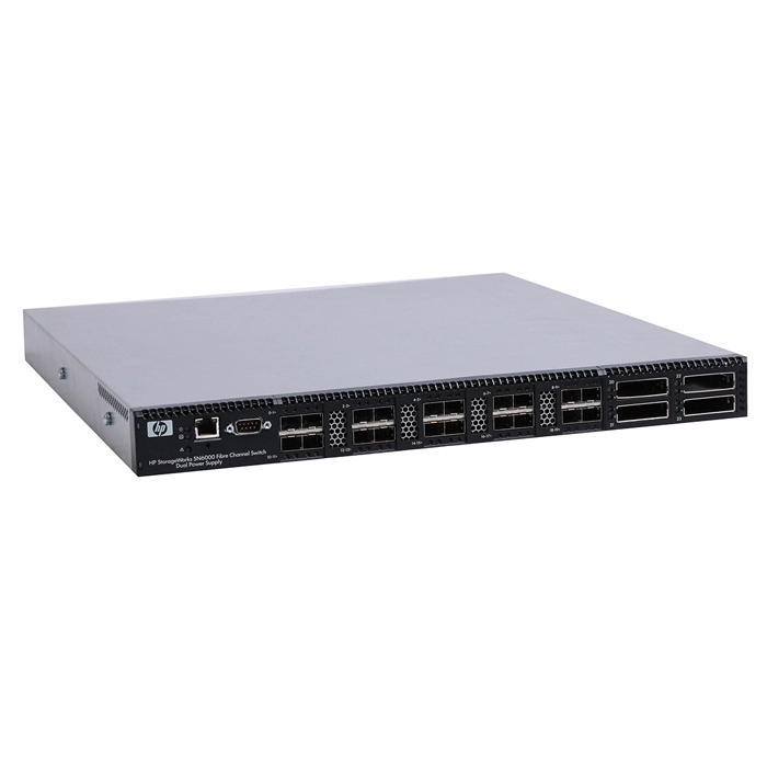 Buy HP AW576-63001 | Sn6000 Stackable Dual Power Supply Fibre Channel Switch Refurbished - $1559.30 HP AW576-63001 | Sn6000 Stackable Dual Power Supply Fibre Channel Switch Refurbished - Hewlett-Packard (ou HP en abrégé) refurbished available on Gotodirect