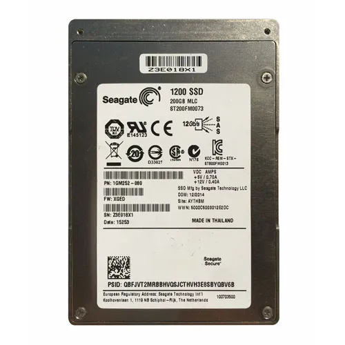 Seagate ST200FM0073 | 1200 Series 200GB Multi-Level Cell SAS 12Gb/s 2.5-Inch Solid State Drive Refurbished - Seagate refurbished available on Gotodirect