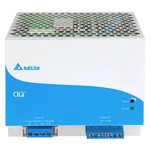 Delta DRP024V480W3BN | 480-Watt 24V 20A DIN Rail Power Supply Refurbished -  refurbished available on Gotodirect