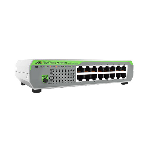Allied Telesis AT-FS710/16-50 | FS710 AT-FS710/16 16 x Ports 100Base-TX Layer 2 Unmanaged Fast Ethernet Network Switch Refurbished -  refurbished available on Gotodirect