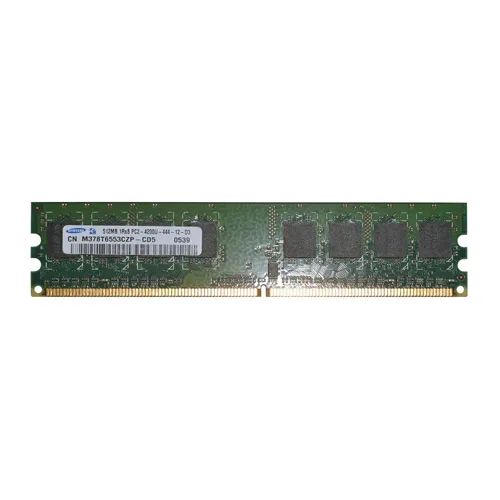Samsung M378T6553CZP-CD5 | 512MB DDR2-533MHz PC2-4200 Non-ECC Unbuffered UDIMM CL4 1Rx8 1.8V 240-Pin Memory Module Refurbished - Samsung refurbished available on Gotodirect