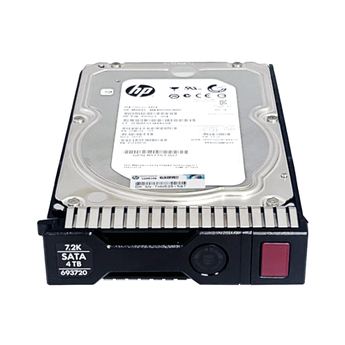 HP 693720-001 | 4TB 7200RPM SATA 6Gb/s Hot-Swappable 512n 3.5-Inch Midline Hard Drive for ProLiant Servers Refurbished - Hewlett-Packard (ou HP en abrégé) refurbished available on Gotodirect