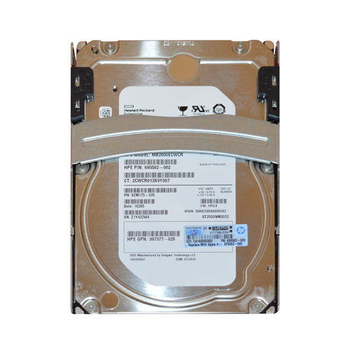 HP 575262-001 | 2TB 7200RPM SATA 3Gb/s 3.5-Inch Midline Hard Drive for ProLiant Servers Refurbished - Hewlett-Packard (ou HP en abrégé) refurbished available on Gotodirect