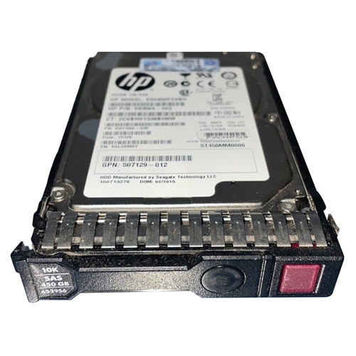HP 653956-002 | 450GB 10000RPM SAS 6Gb/s 16MB Cache Hot-Pluggable Dual Port 2.5-inch Hard Drive Refurbished - Hewlett-Packard (ou HP en abrégé) refurbished available on Gotodirect