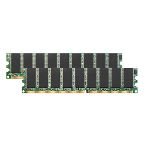 Transcend TS2GDL360A | 2GB Kit (2x1GB) DDR-400MHz PC3200 ECC Unbuffered UDIMM CL3 2Rx8 2.5V 184-Pin Memory Refurbished -  refurbished available on Gotodirect