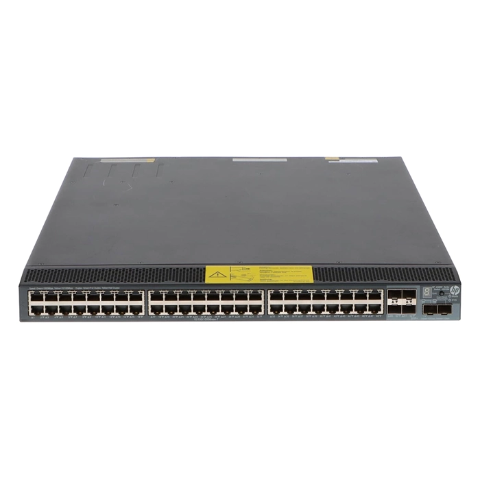 HP JG225B | FlexFabric 5800 Series 5800AF-48G 48 x 10/100/1000Base-T RJ-45 and 6 x 10GbE Fixed SFP+ Ports Layer 3 Managed Gigabit Ethernet Network Switch Refurbished - Hewlett-Packard (ou HP en abrégé) refurbished available on Gotodirect