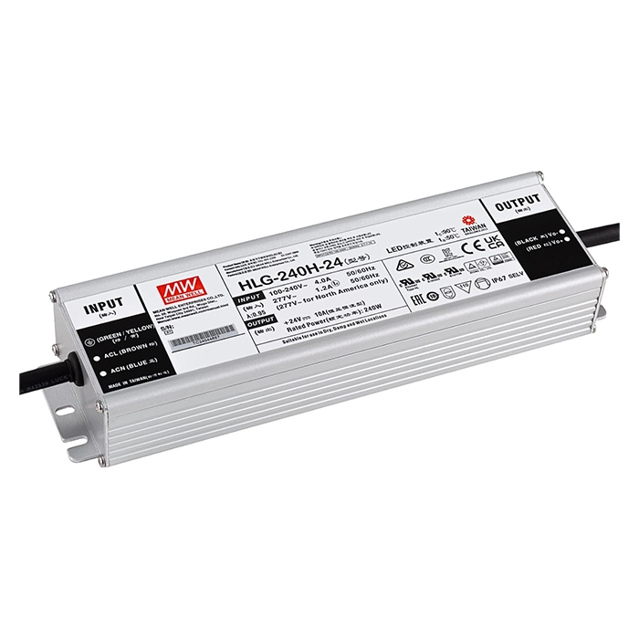 Mean Well HLG-240H-24 | 240-Watts 24V Switching Power Supply Refurbished -  refurbished available on Gotodirect