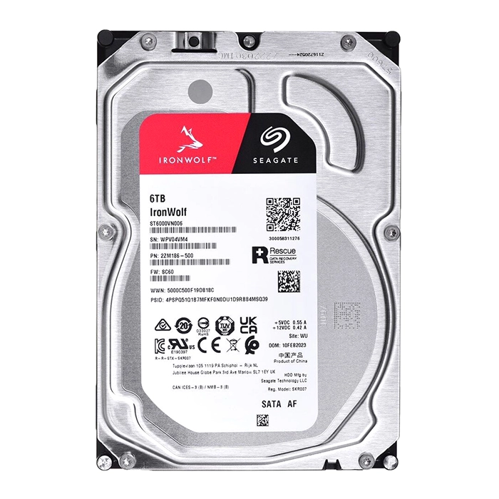 Seagate ST6000VN006 | IronWolf Air 6TB 3.5-inch 6GB/s SATA 5400RPM 256MB Cache NAS Hard Drive Refurbished - Seagate refurbished available on Gotodirect