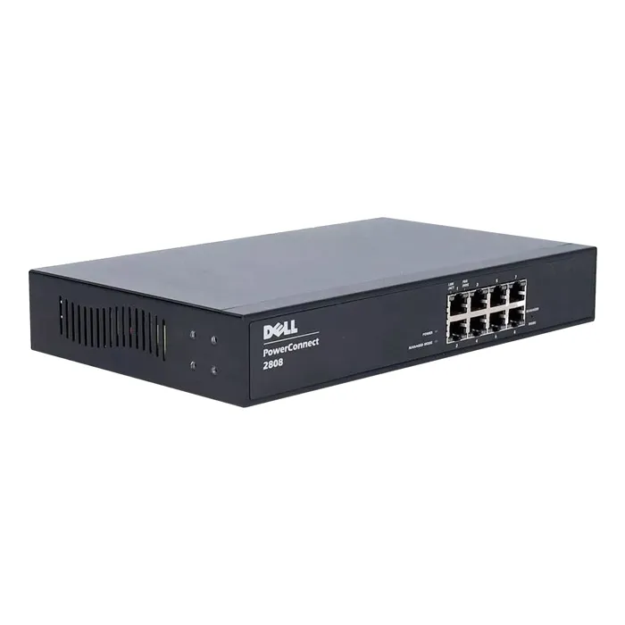 Dell 0C752K | PowerConnect 2800 Series 2808 8 x Ports 10/100/1000Base-T Layer 3 Managed 1U Rack-mountable Gigabit Ethernet Network Switch Refurbished - Dell refurbished available on Gotodirect