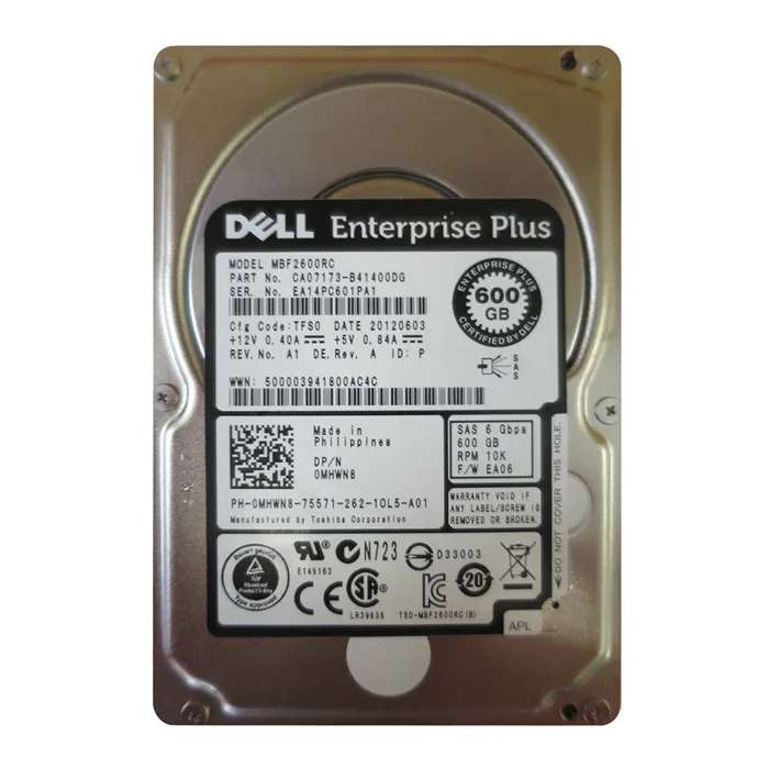 Fujitsu CA07173-B41400DG | 600GB 10000RPM SAS 6Gb/s 16MB Cache 2.5-Inch Hard Drive Refurbished - Fujitsu refurbished available on Gotodirect