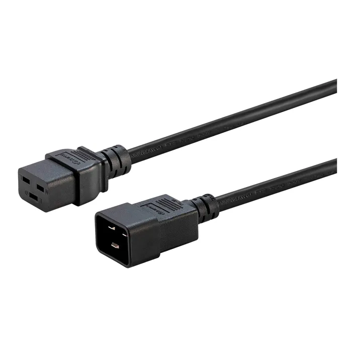Buy Monoprice 40129 | Heavy Duty Extension Cord IEC 60320 C20 to IEC 60320 C19 12AWG 20A/2500W SJT 250V Black 3ft Refurbished - $52.27 Monoprice 40129 | Heavy Duty Extension Cord IEC 60320 C20 to IEC 60320 C19 12AWG 20A/2500W SJT 250V Black 3ft Refurbished - refurbished available on Gotodirect