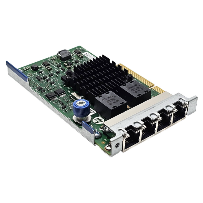 HP 665238-001 | 4 x Ports 1Gb/s 10/100/1000Base-T PCI-Express x4 366FLR FIO Gigabit Ethernet Network Adapter Refurbished - Hewlett-Packard (ou HP en abrégé) refurbished available on Gotodirect