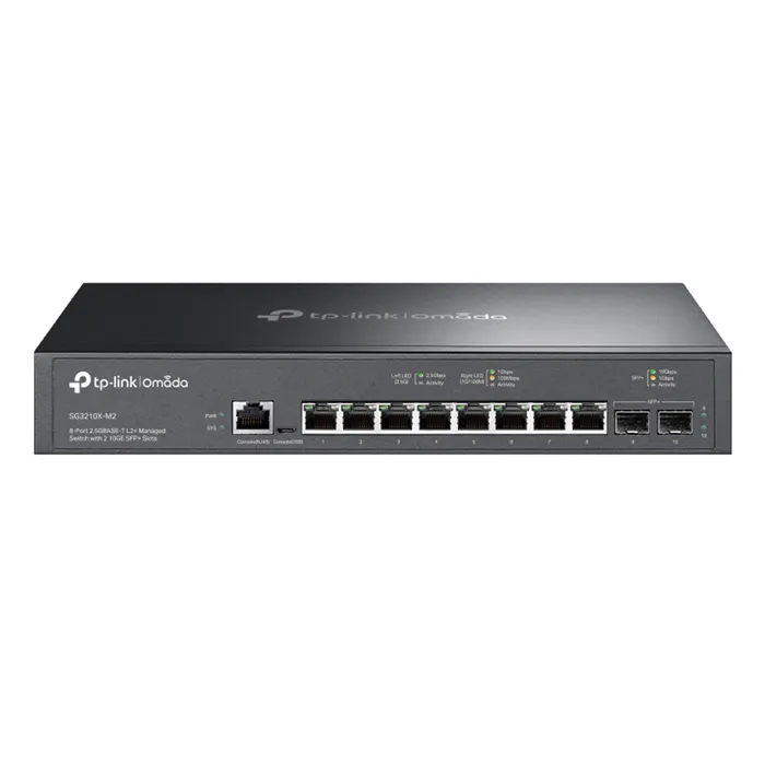 TP-LINK SG3210X-M2 | Omada 8-Port 2.5G L2+ Managed Switch Refurbished - TP-Link refurbished available on Gotodirect